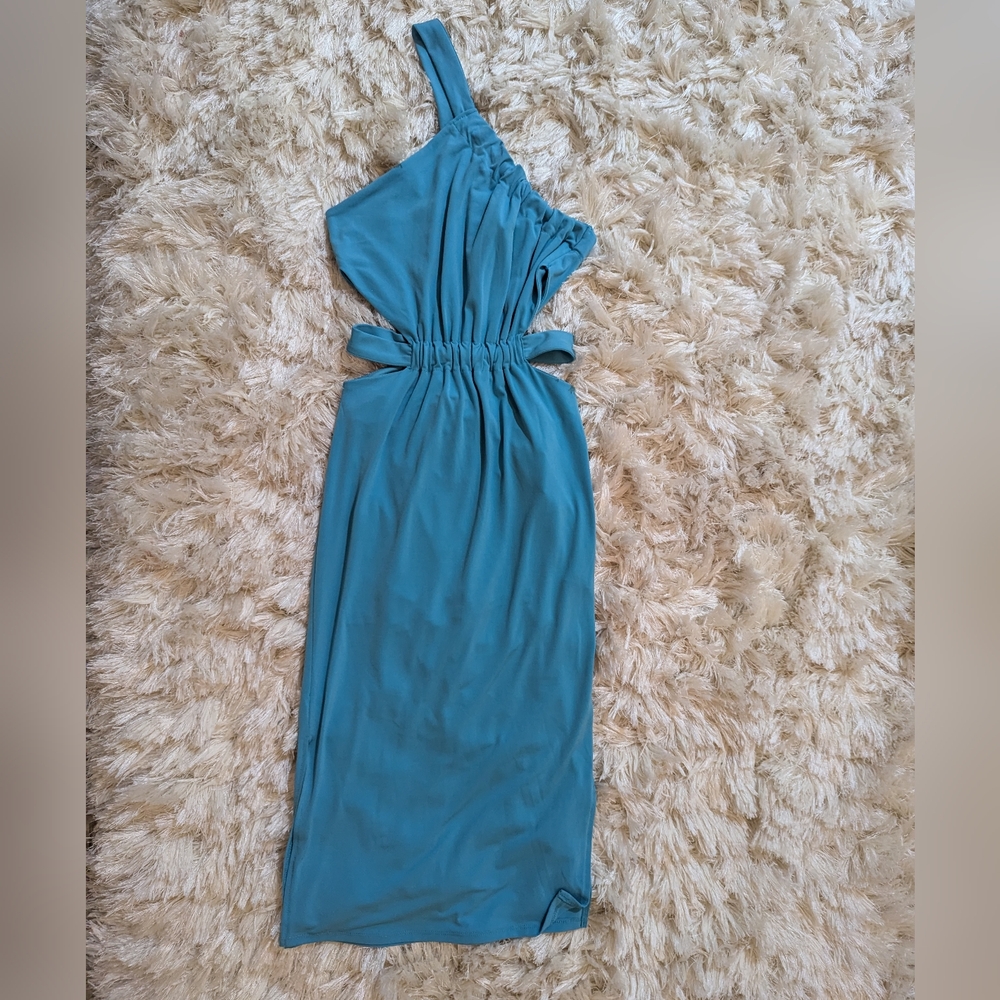 Blue dress